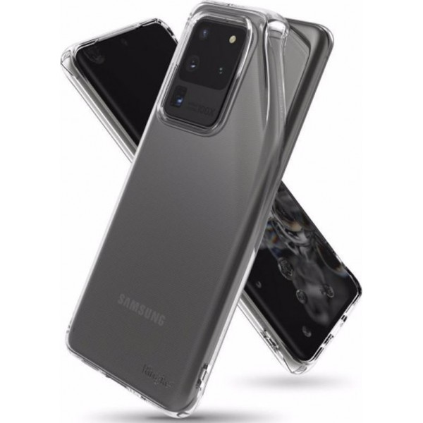OEM Back Cover Σιλικόνης για Samsung Galaxy  S20 Ultra – Διαφανές