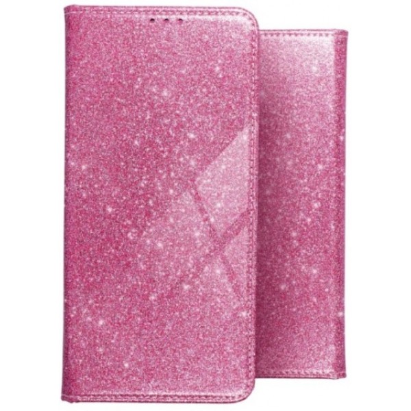 Oem Book Case Shining για Samsung Galaxy A51 - Ροζ Oem Book Case Shining για Samsung Galaxy A51 - Ροζ