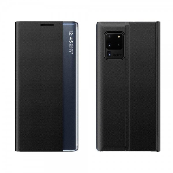 Oem Sleep Bookcase Με Smart Window για Samsung Galaxy M53 5G - Μαύρο