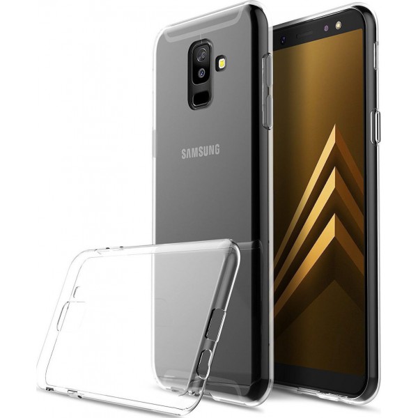 OEM Back Cover Σιλικόνης για Samsung Galaxy A6 Plus (2018) A605 – Διαφανές