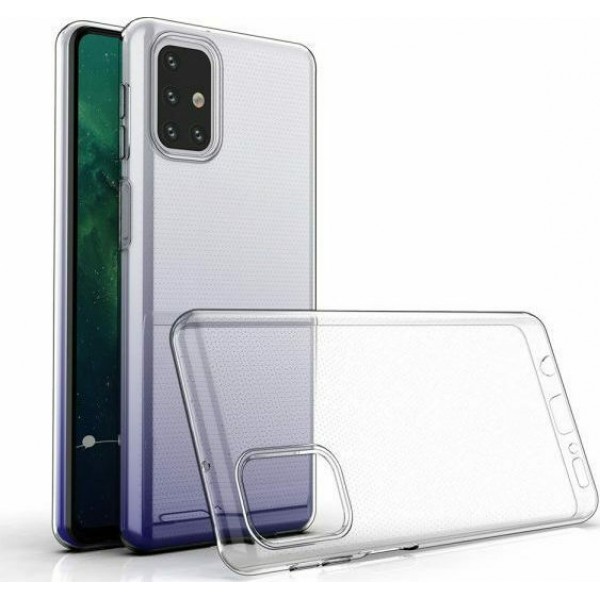OEM Back Cover Σιλικόνης για Samsung Galaxy M31s – Διαφανές