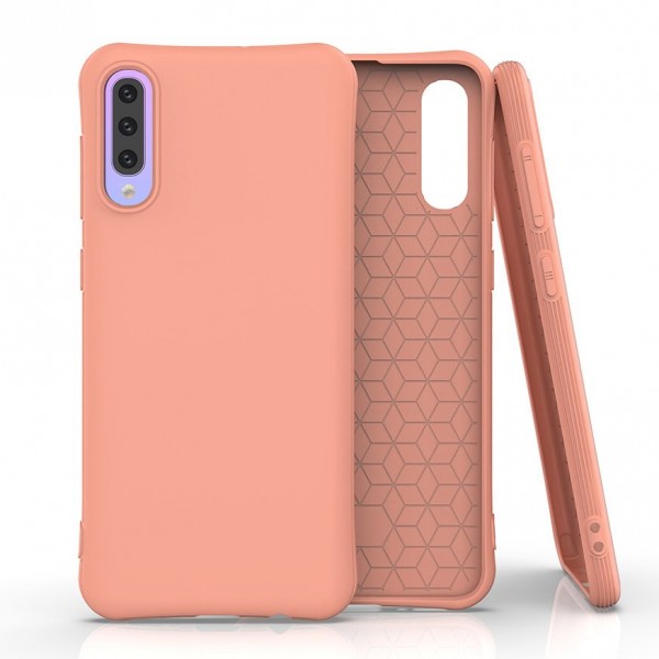 Oem Soft Color Flexible Case για Samsung Galaxy A70 - Πορτοκαλί