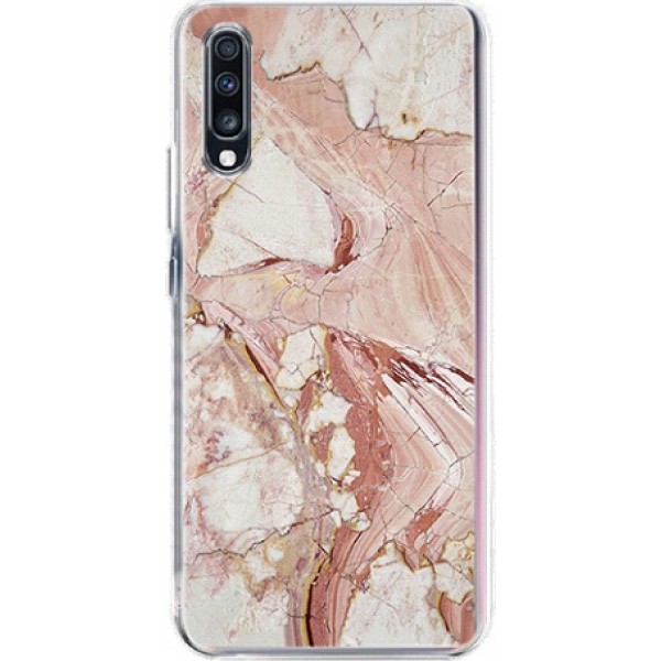 Wozinsky Marble TPU Case για Samsung Galaxy A70 - Ροζ