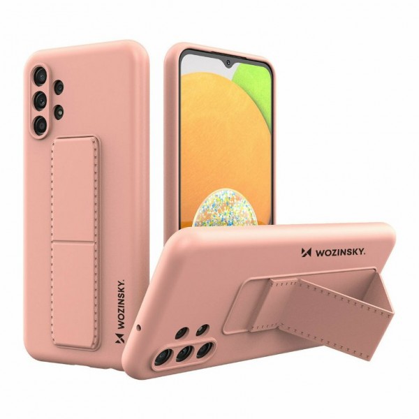 Wozinsky Kickstand Case flexible για Samsung Galaxy A13 5G - Ροζ