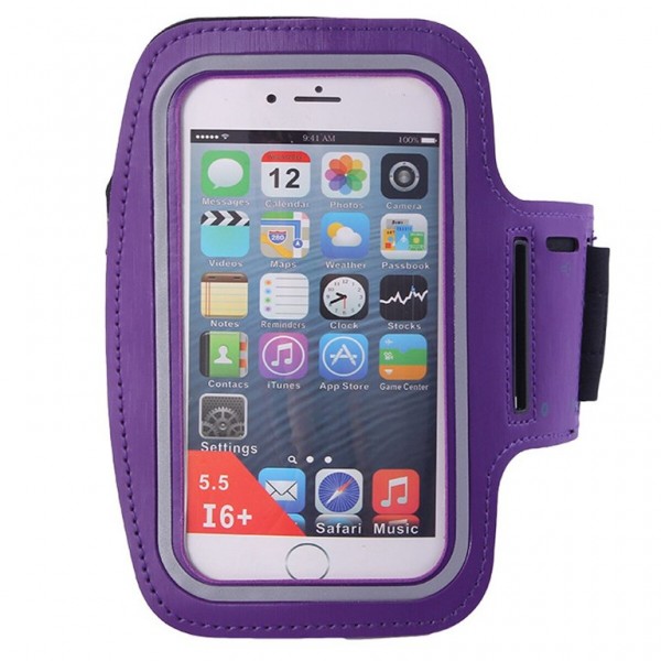 Θήκη Μπράτσου Running Sports Armband για Κινητά έως 5,5 - Μωβ Θήκη Μπράτσου Running Sports Armband για Κινητά έως 5,5 - Μωβ
