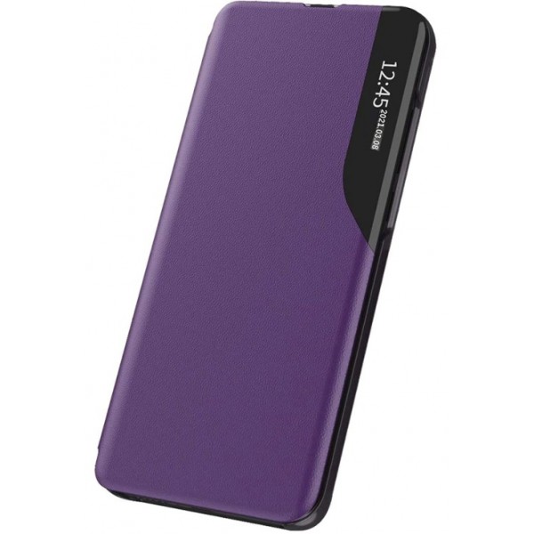 Smart View Book Case για Samsung Galaxy A72 4G - Μωβ