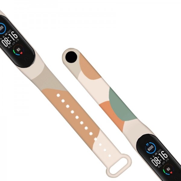 Ανταλλακτικό Λουράκι Moro Strap για Xiaomi Mi Band 3/4 - Pattern 8