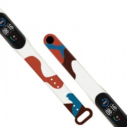 Ανταλλακτικό Λουράκι Moro Strap για Xiaomi Mi Band 5/6 - Pattern 15