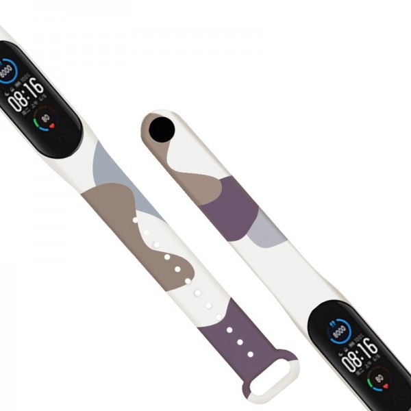 Ανταλλακτικό Λουράκι Moro Strap για Xiaomi Mi Band 5/6 - Pattern 16