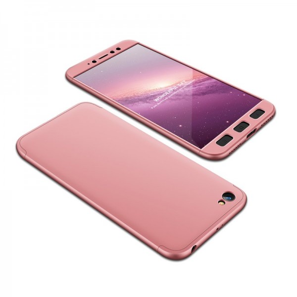 OEM 360ο Full Cover Case για Xiaomi Redmi Note 5A Standard – Ροζ