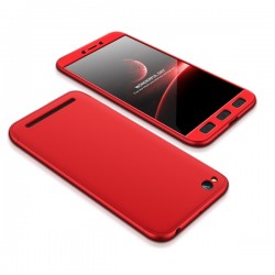 OEM 360ο Full Cover Case για Xiaomi Redmi 5A – Κόκκινο