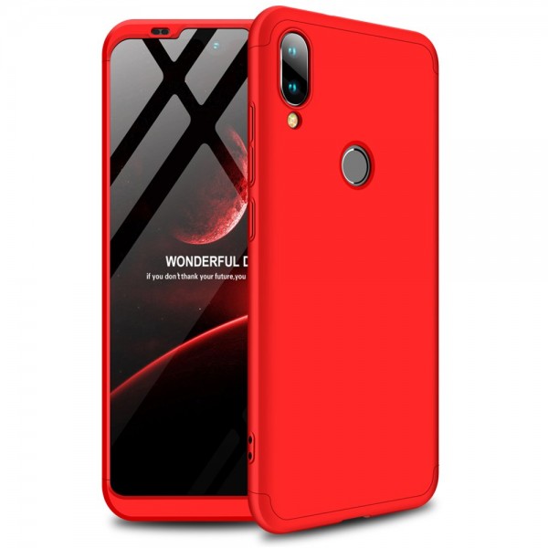 OEM 360ο Full Cover Case για Xiaomi Mi Play – Κόκκινο