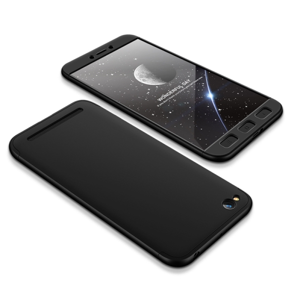 OEM 360ο Full Cover Case για Xiaomi Redmi 5A – Μαύρο