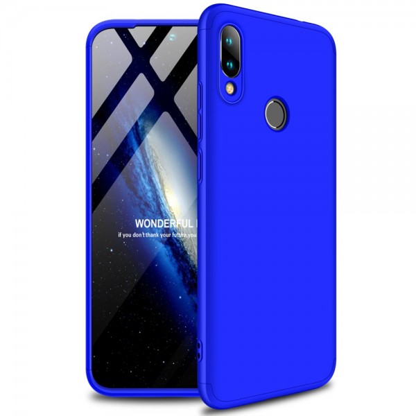 OEM 360ο Full Cover Case για Xiaomi Redmi 7 – Μπλε
