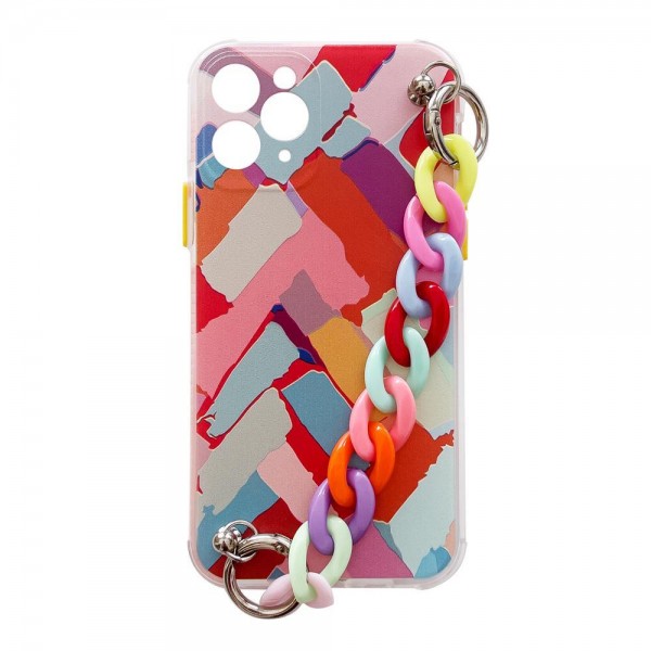 Color Chain Case για Xiaomi Redmi Note 10 / Note 10S - Pattern 3 Color Chain Case για Xiaomi Redmi Note 10 / Note 10S - Pattern 3