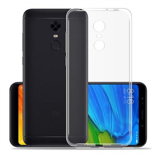 OEM Back Cover Σιλικόνης για Xiaomi Redmi 5 Plus – Διαφανές OEM Back Cover Σιλικόνης για Xiaomi Redmi 5 Plus – Διαφανές
