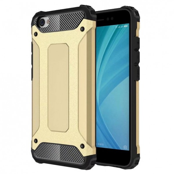 OEM Tough Armor Back Cover για Xiaomi Redmi Note 5A Standard – Χρυσό