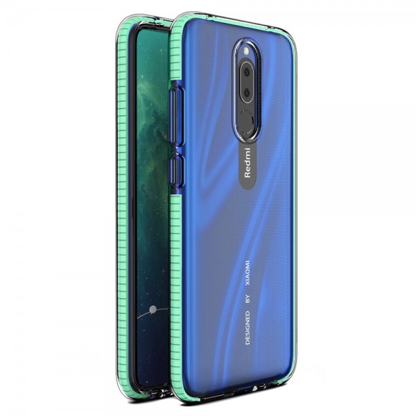 OEM TPU Spring Case clear για Xiaomi Redmi 8 - 8A - Mint OEM TPU Spring Case clear για Xiaomi Redmi 8 - 8A - Mint