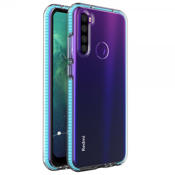 OEM TPU Spring Case clear για Xiaomi Redmi Note 8T - Γαλάζιο