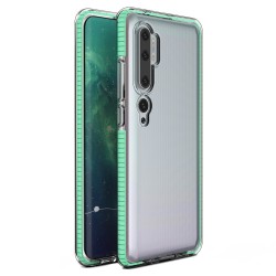 OEM TPU Spring Case clear για Xiaomi Note 10 -Mint