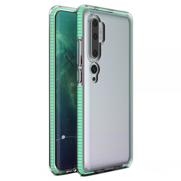 OEM TPU Spring Case clear για Xiaomi Note 10 -Mint