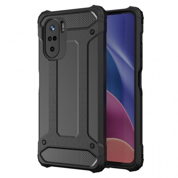 OEM Tough Armor Back Cover για Xiaomi Poco F3 – Μαύρο OEM Tough Armor Back Cover για Xiaomi Poco F3 – Μαύρο
