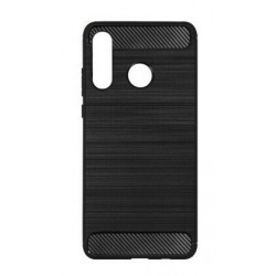 OEM Brushed Carbon Back Cover για Huawei P30 Lite - Μαύρο