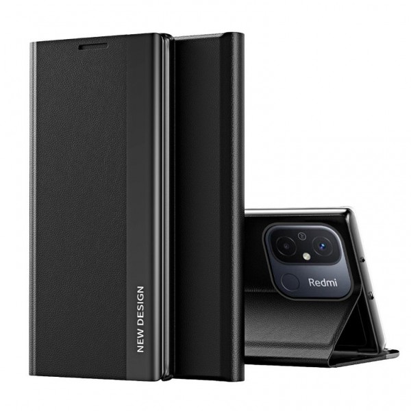 Oem Sleep Bookcase Pro Με Smart Window για Xiaomi Redmi Note 12 Pro / Poco X5 Pro 5G - Μαύρο Oem Sleep Bookcase Pro Με Smart Window για Xiaomi Redmi Note 12 Pro / Poco X5 Pro 5G - Μαύρο
