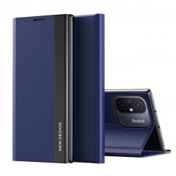 Oem Sleep Bookcase Pro Με Smart Window για Xiaomi Redmi Note 12 Pro / Poco X5 Pro 5G - Μπλε