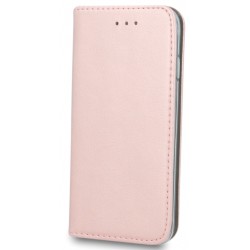 OEM Smart Magnetic Book Case για Xiaomi Redmi Note 9s / 9 Pro / 9 Pro Max - Rose Gold