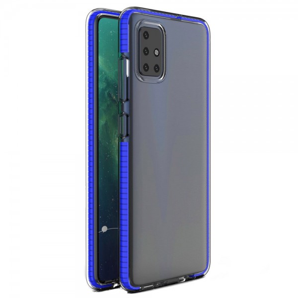 OEM TPU Spring Case clear για Xiaomi Redmi Note 9 - Redmi 10X 4G - Μπλε OEM TPU Spring Case clear για Xiaomi Redmi Note 9 - Redmi 10X 4G - Μπλε