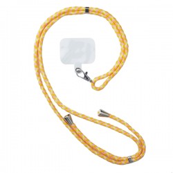 Stylish Λουράκι Λαιμού για Κινητά - Orange / Yellow