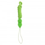 Long phone lanyard with a clip – Green