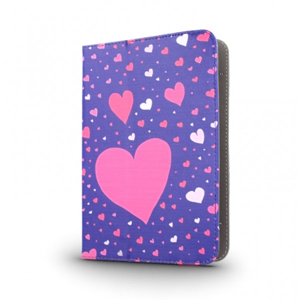 OEM Θήκη Γενικής Συμβατότητας για Tablet 7-8" - Hearts