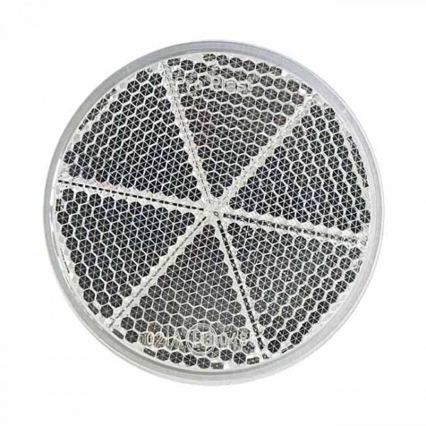 Auto Gs Αντανακλαστικό Στρογγυλό 60MM Λευκό 26101103