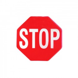 Auto Gs Αυτοκόλλητο Σήμα "Stop" Σμάλτο 9x8.8cm 1Τμχ