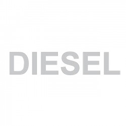 Auto Gs Αυτοκόλλητο Σήμα "Diesel" Ασημί 7x1.5cm 1Τμχ