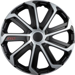 Versaco Τάσια Αυτοκινήτου Evo Μαύρα - Ασημί 109757 15'' 4τμχ