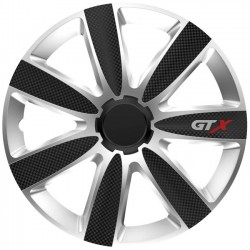 Versaco Τάσια Αυτοκινήτου Gtx Carbon Μαύρα - Ασημί 1027892 Cbx 14''