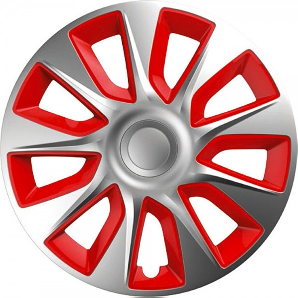 Versaco Τάσια Αυτοκινήτου Ασημί - Κόκκινα 101454 Cbx 14''