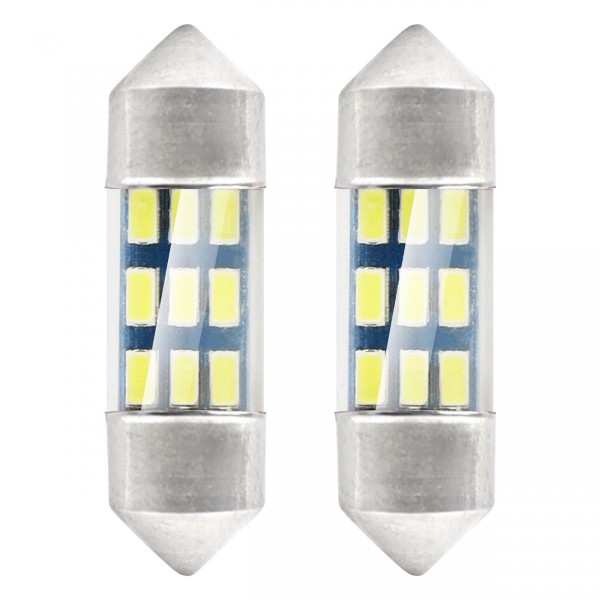 Amio LED 3014 C5W-C10W-C3W 31mm 5600K Ψυχρό Λευκο 12V 2τμχ Amio LED 3014 C5W-C10W-C3W 31mm 5600K Ψυχρό Λευκο 12V 2τμχ