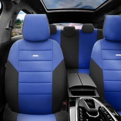 Otom Καλύμματα Αυτοκινήτου Modern Design Full Μπλέ-Μαύρο ONE-107 10 Τεμαχίων