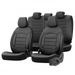 Otom INS-3501 Καλύμματα Αυτοκινήτου Inspire Design Full Δερματίνη - Μαύρο (11 Τεμάχια)