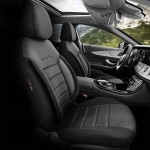 Otom CMF-218 Καλύμματα Αυτοκινήτου Comfortline Sued / Rachel / Δερματίνη - Μαύρο Με Κόκκινο Ρέλι (11 Τεμάχια)