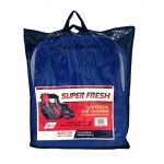 Auto Gs Πλατοκαθίσματα Αυτοκινήτου Πετσετέ Super Fresh Μπλε 2 Τεμάχια
