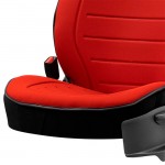 Otom ACTL-104 Πλατοκάθισμα Aυτοκινήτου Active Line Ύφασμα Τύπου Lacoste Ανάγλυφο Κόκκινο (1 Τεμάχιο)