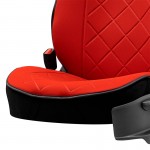 Otom ACTP-104 Πλατοκάθισμα Aυτοκινήτου Active Pro Ύφασμα Τύπου Lacoste Ανάγλυφο Κόκκινο (1 Τεμάχιο)