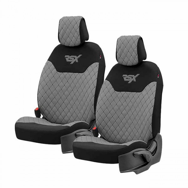 Otom RSX Sport Ημικάλυμμα Καθίσματος Αυτοκινήτου Ύφασμα Κεντητό Καπιτονέ Γκρι Με Μαύρη Ραφή RSXL-103 (2 Τεμάχια) Otom RSX Sport Ημικάλυμμα Καθίσματος Αυτοκινήτου Ύφασμα Κεντητό Καπιτονέ Γκρι Με Μαύρη Ραφή RSXL-103 (2 Τεμάχια)