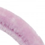 Auto Gs Κάλυμμα Tιμονιού Αυτοκινήτου Χνουδωτό Girly Pinky 2505059 Ροζ Medium 37-39CM 1 Τεμάχιο