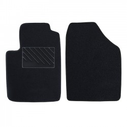 Auto Gs Μοκέτες Αυτοκινήτου Comfort Μαύρες 2Τμχ